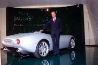 Dr. Wolfgang Reitzle Chairman Jaguar Cars with the F-TYPE