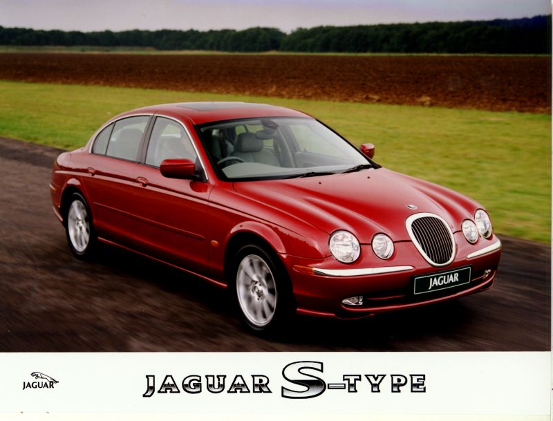 1998/1999 Jaguar S-TYPE Spezial Blatt/ Broschüre/ Prospekt/ Fotos
