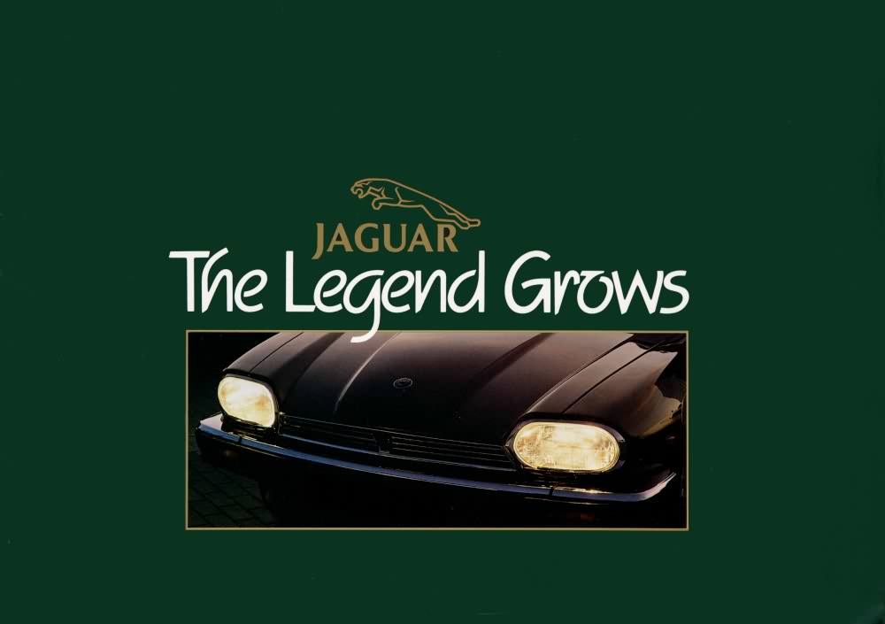 XJ6 XJS Vandan Plas XJ-SC 1989 Jaguar Cars 16-page Sales Brochure Catalog